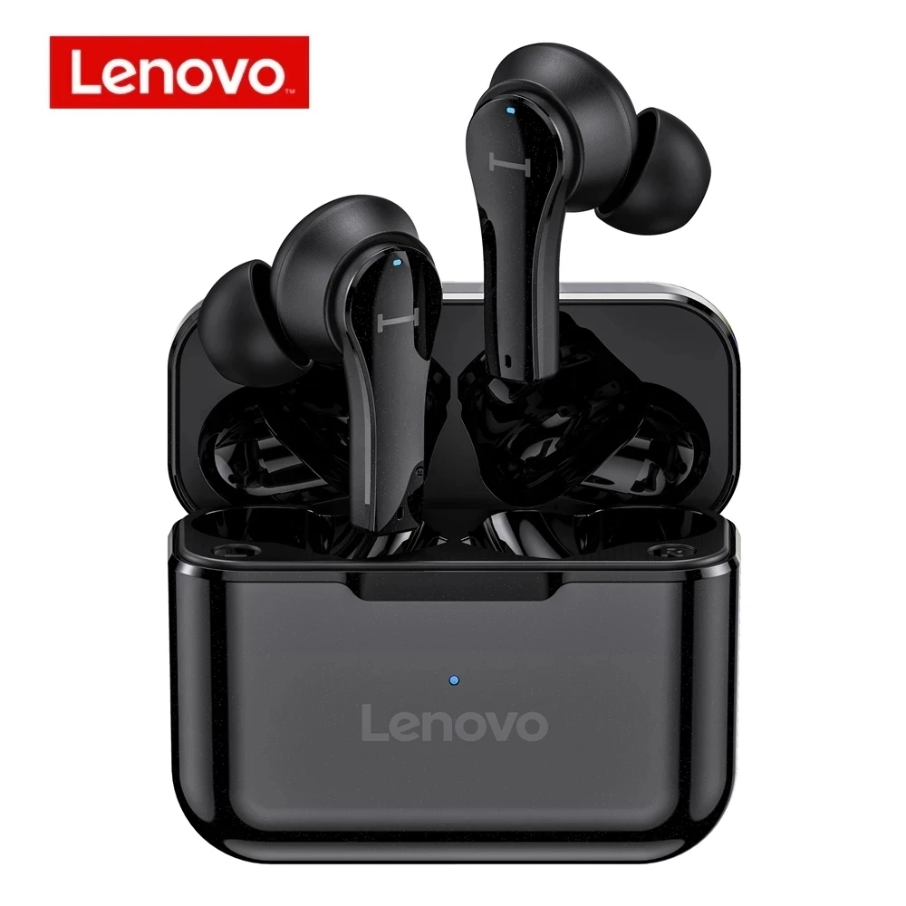 

Lenovo QT82 TWS Bluetooth Earphones Wireless Earbuds Hifi Stereo Music Gaming Noise Reduction Headset With 400mAh Charging Case