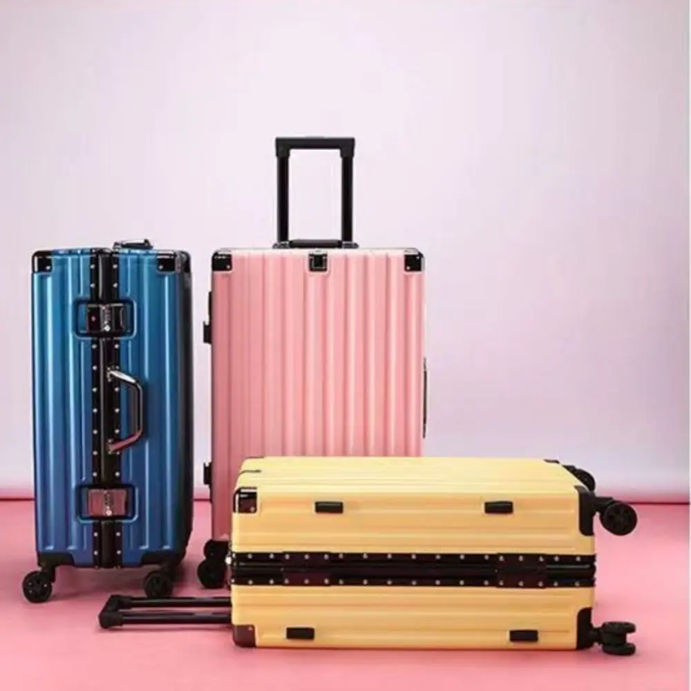 Luggage Fixed belt Women's Large Suitcase Boarding Cabin 18 20 Inch Trolley Universal Wheel Male Check-in Suitcase Carry