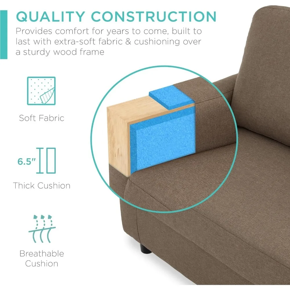 Секционный диван с мягкой обивкой компактные места шезлонг 3-х местный L-образный