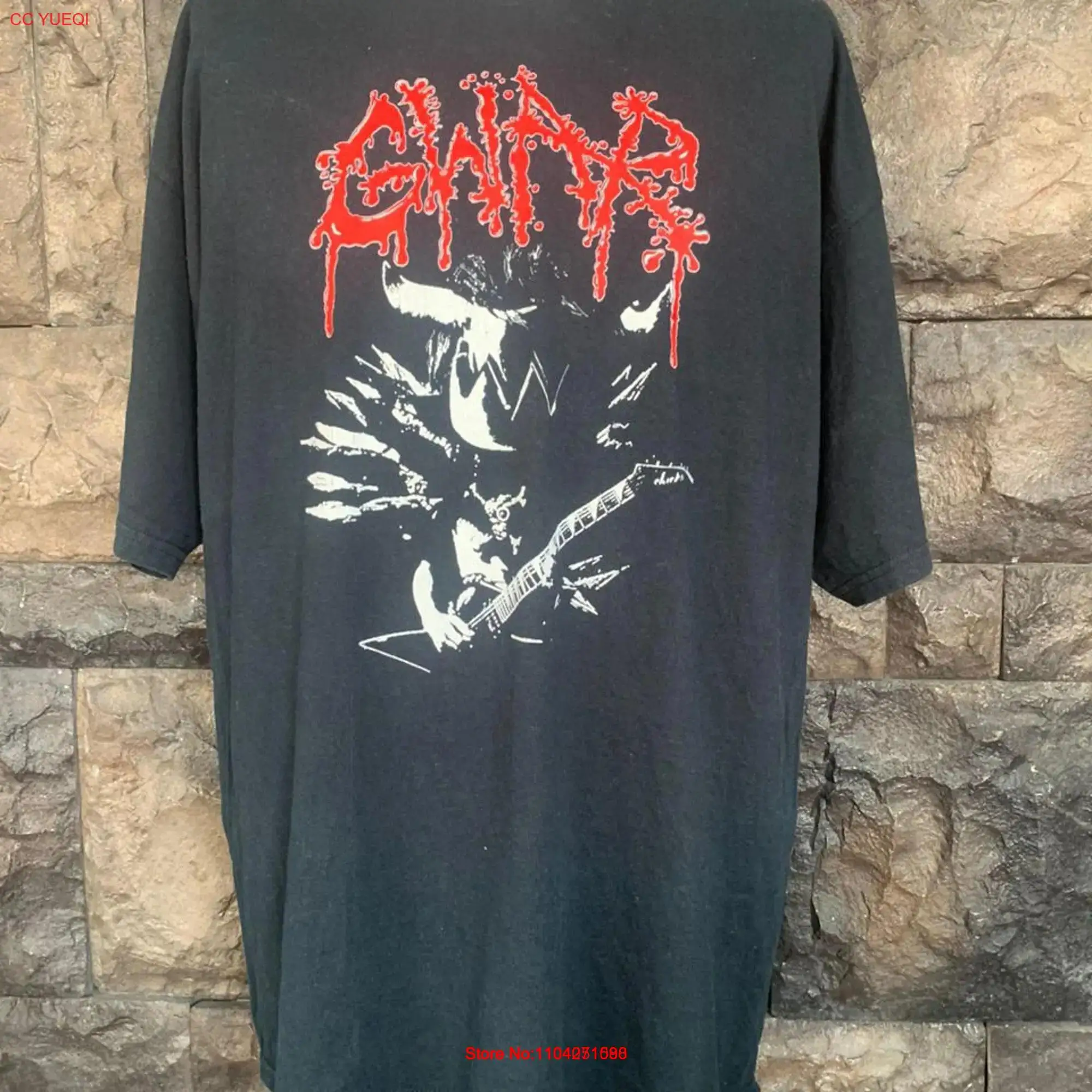 Винтажная футболка GWAR Heavy Metal Band с длинными или короткими рукавами