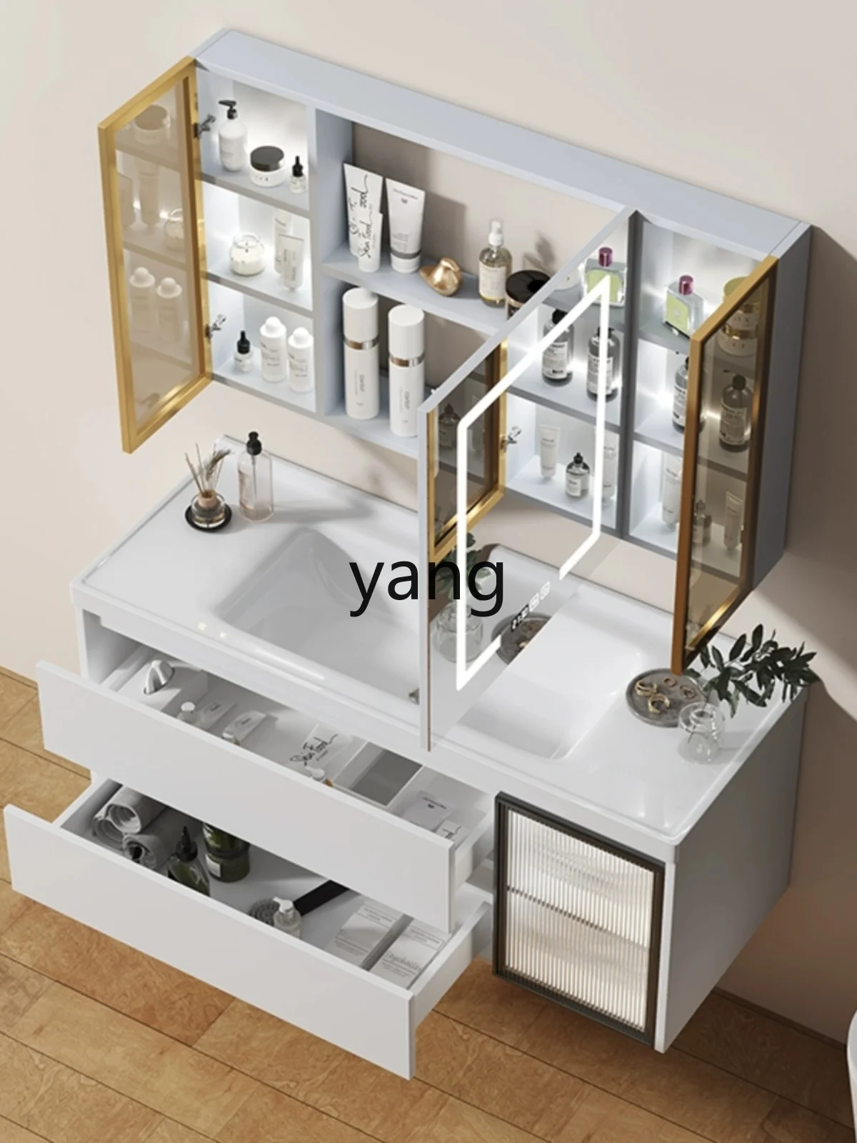 Керамический шкаф для ванной Yjq