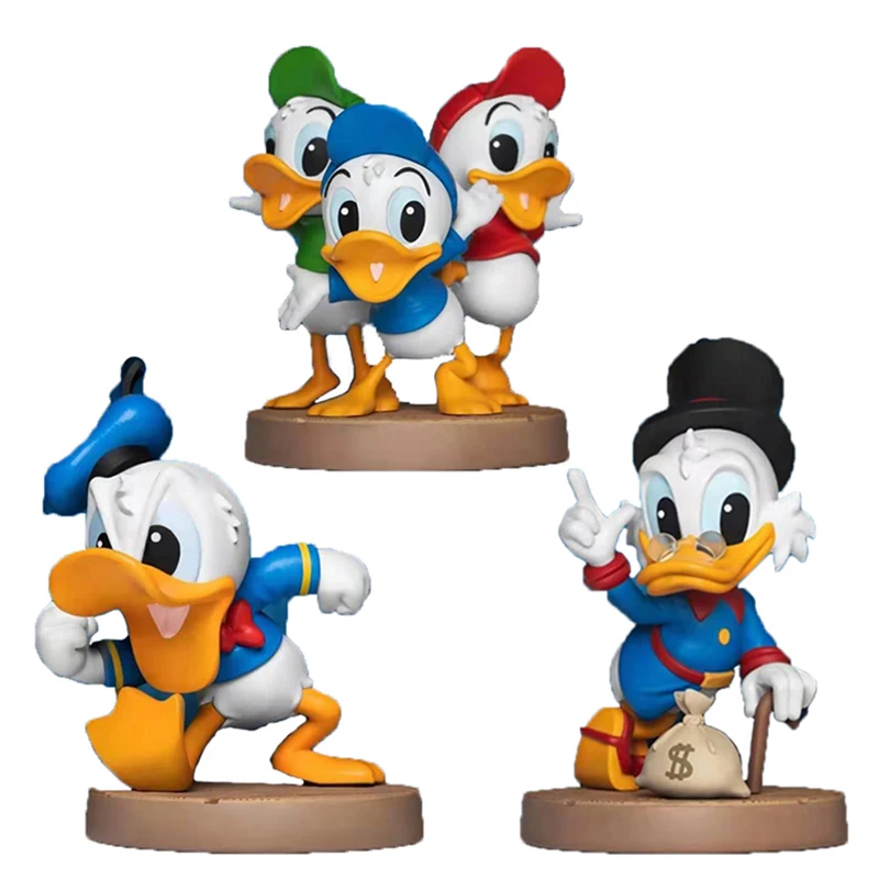 Disney Scrooge Mcduck Donald Duck Action Figures Dolls Toys doll cute cartoon character gifts for Children