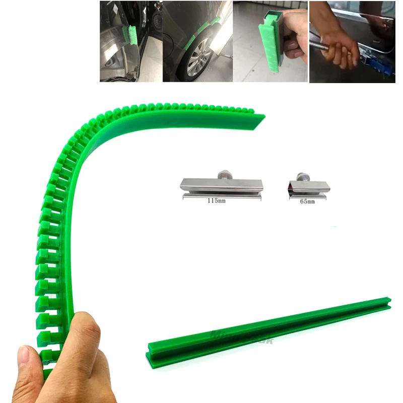 

Car Paintless Dent Removal Repair Kit Repair Green 50Cm Long Pull Row for Dent Hail Dent Repair Tools Kit