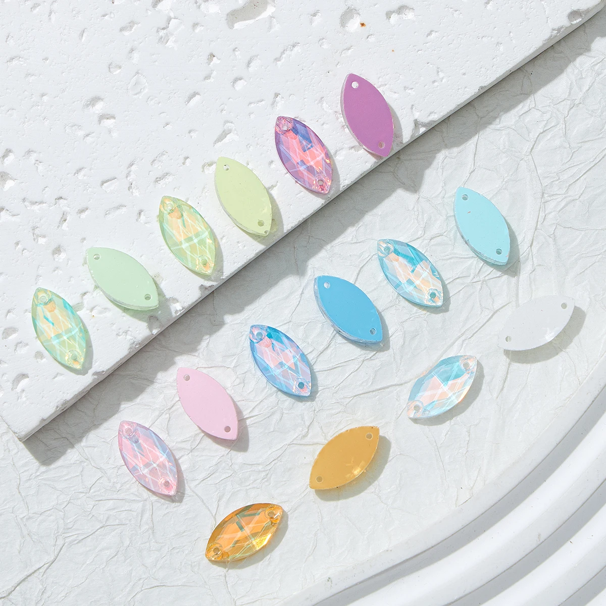 Опал мокко конский глаз ручная работа стеклянные кристаллы швейные