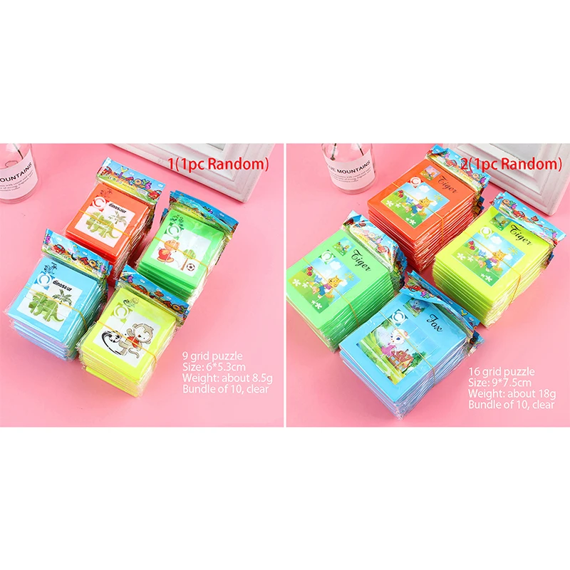 

Early Educational Toy Developing for Children Jigsaw Digital Animal Cartoon Puzzle Game Toys