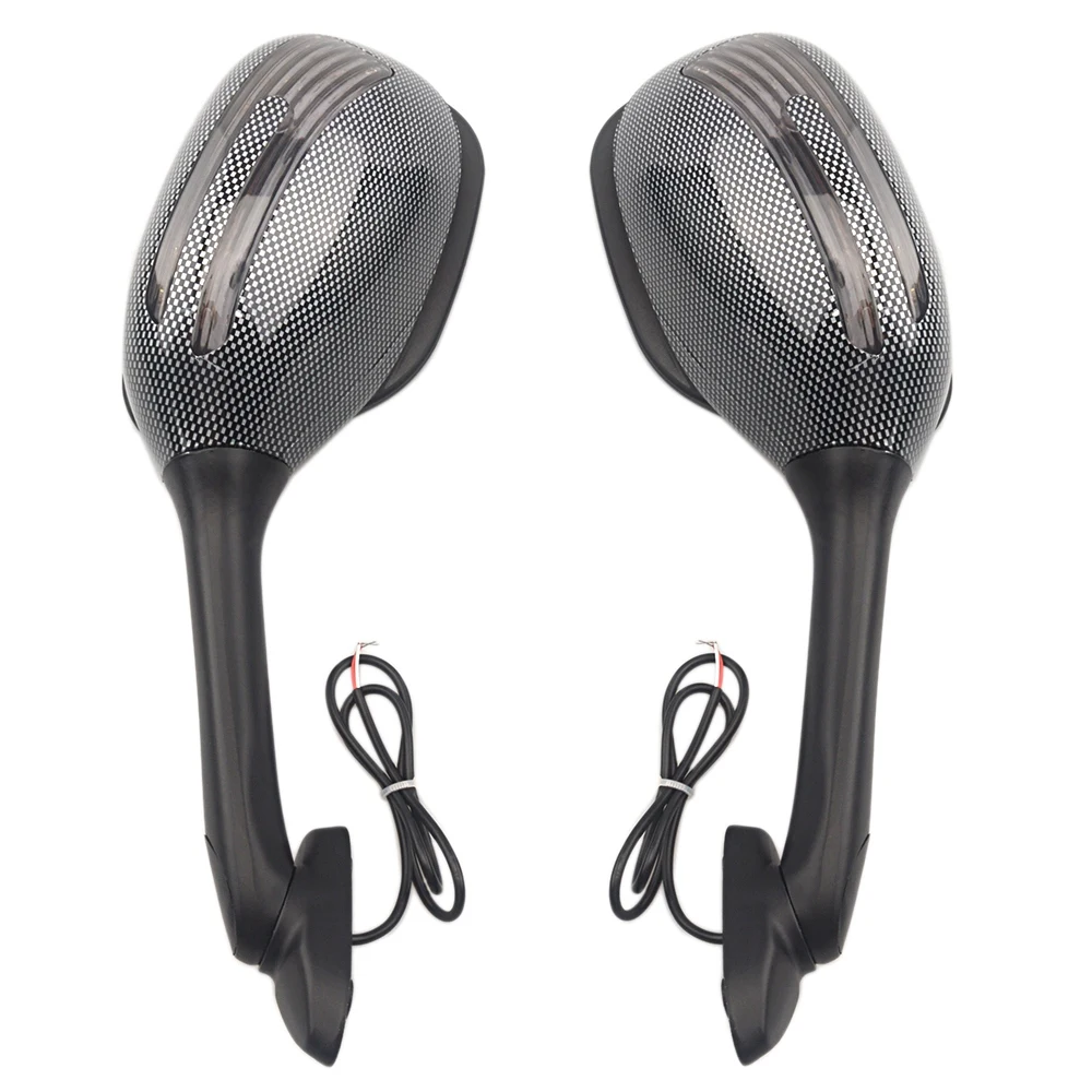 

Мотоциклетное зеркало заднего вида Светодиодный лампа указателя поворота, боковые зеркала для SUZUKI GSXR 600 750 1000 K5 K6 K7 K8 K9