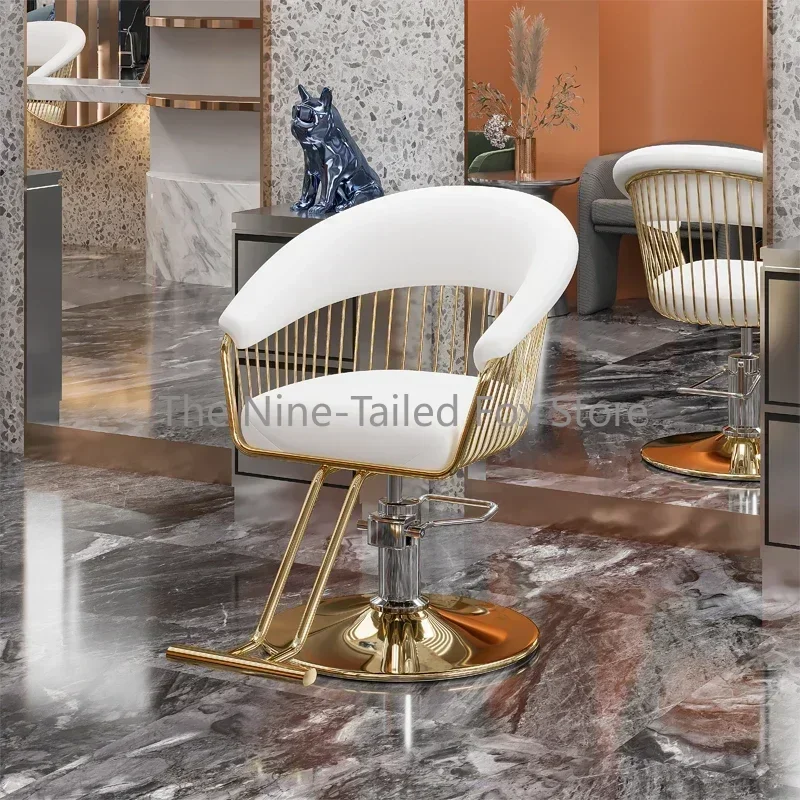 Подъемник розовое парикмахерское кресло персонализированное роскошное ретро