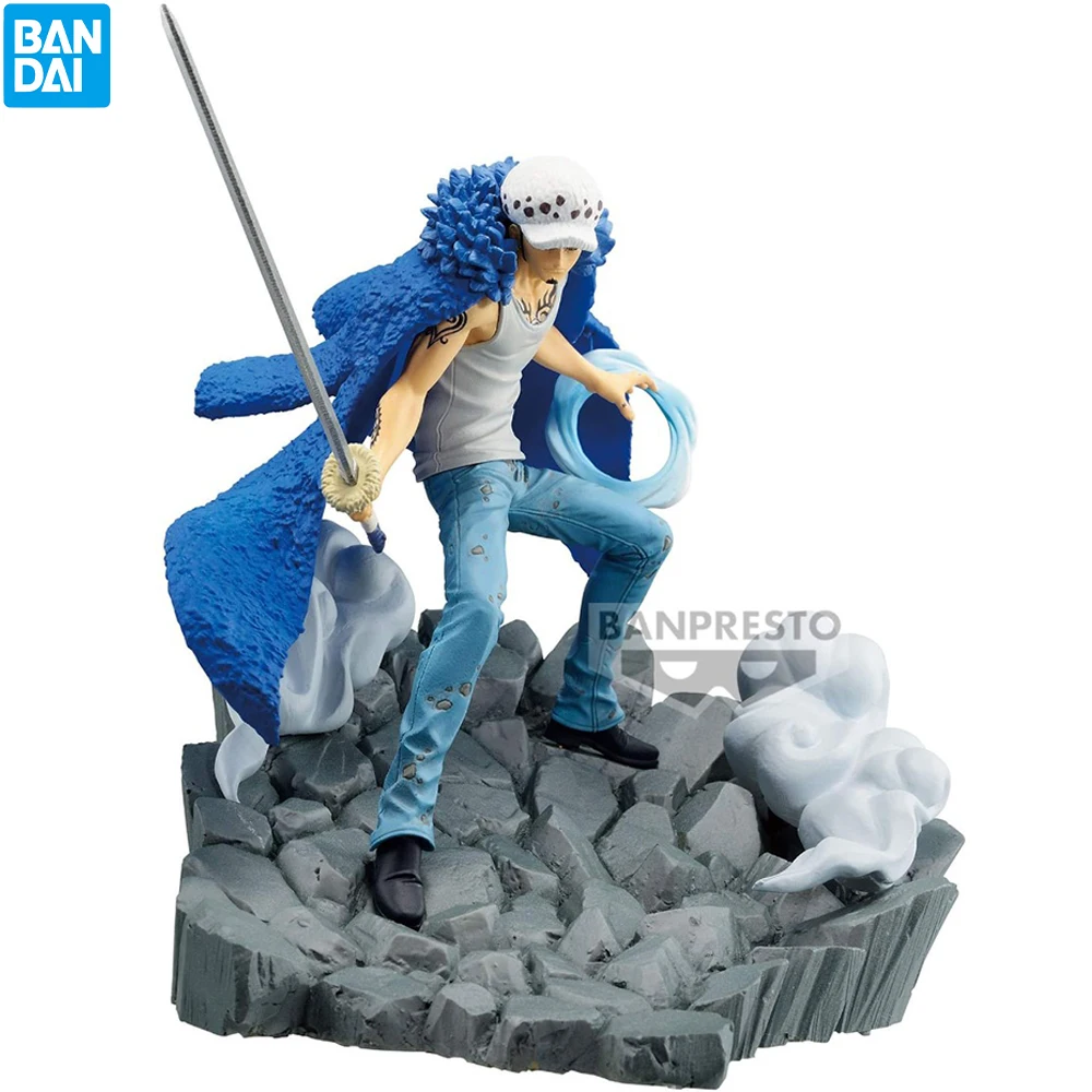 BANDAI bansoon One Piece SenkouZekkei Trafalgar Law оригинальная Коллекционная Аниме Фигурка модель