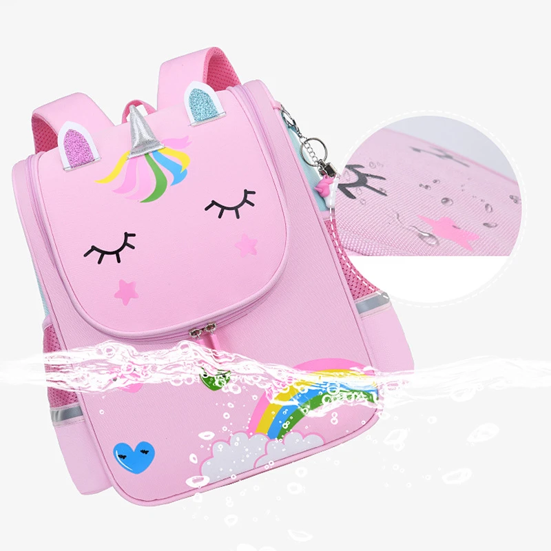 MRLD Students Astronaut Bags Children's Space Backpack Kids Lightweight SchoolBags Boys and girls Cartoon Tiger Cat Shoulder Bag