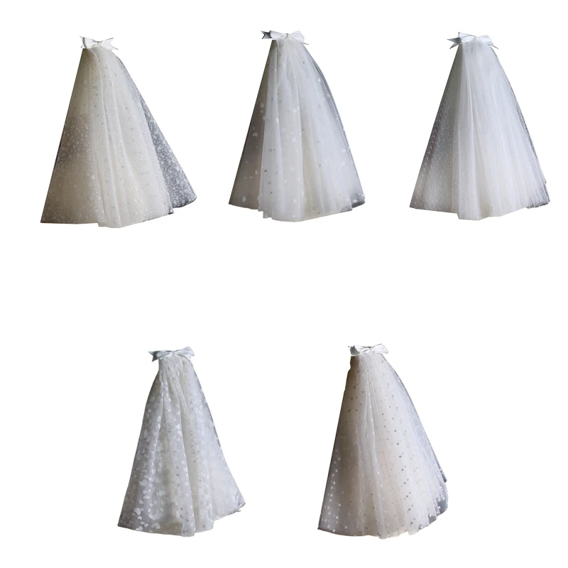 

Фата свадебная Женская, простой тюль, короткая, для девичвечерние, вечеринки курицы