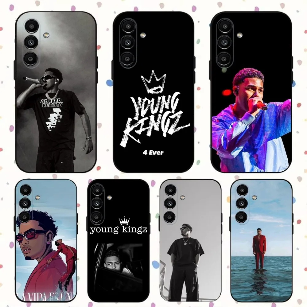 Чехол для телефона M-Myke T-Towers Rapper Samsung S24 S21 S22 S23 S30 Ultra S20 Plus Fe Lite Note 10 9 5G черный мягкий