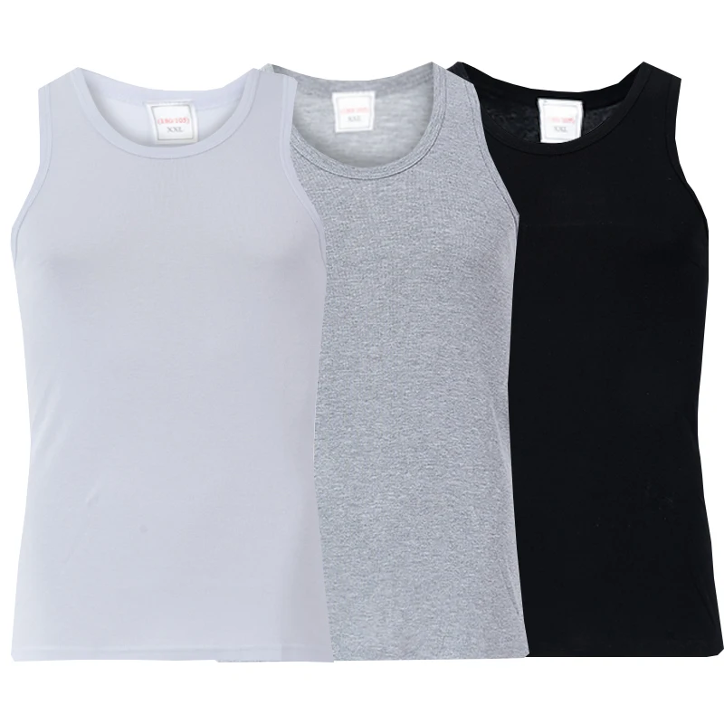 

Men's Body Shaper Underwear Cotton Tank Top Men High Quality Bodybuilding Singlet Sleeveless Slim Fit Vest Men Tank Tops M-2XL