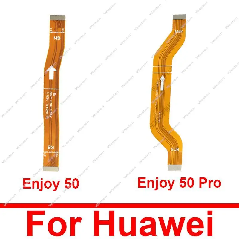 Гибкий кабель Mainbaord LCD для Huawei Enjoy 50 50 Pro Материнская плата ЖК-разъем гибкий кабель Запчасти