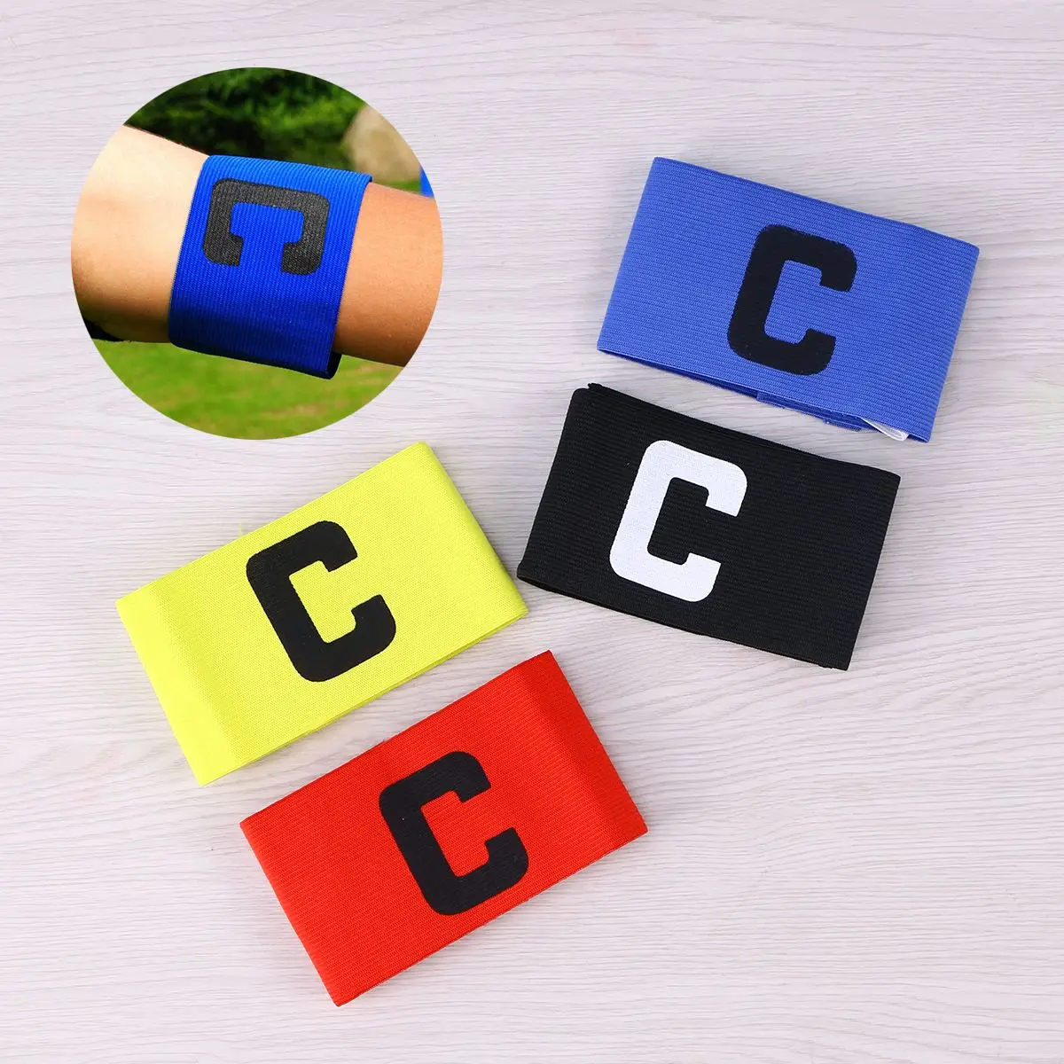 

Регулируемая Футбольная экипировка, регби, баскетбольный плеер, черная повязка на руку, спортивные аксессуары