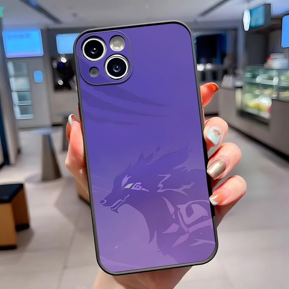 Чехол для телефона Genshin Impact Icon iPhone 15 Pro Max 16 13 14 Plus 11 12 Mini Xs X Xr Se матовая