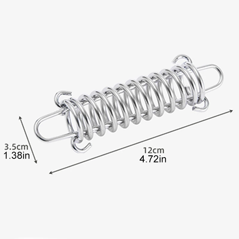 1 шт. полезный зажим для кемпинга стальной трос палатки пружинная Пряжка