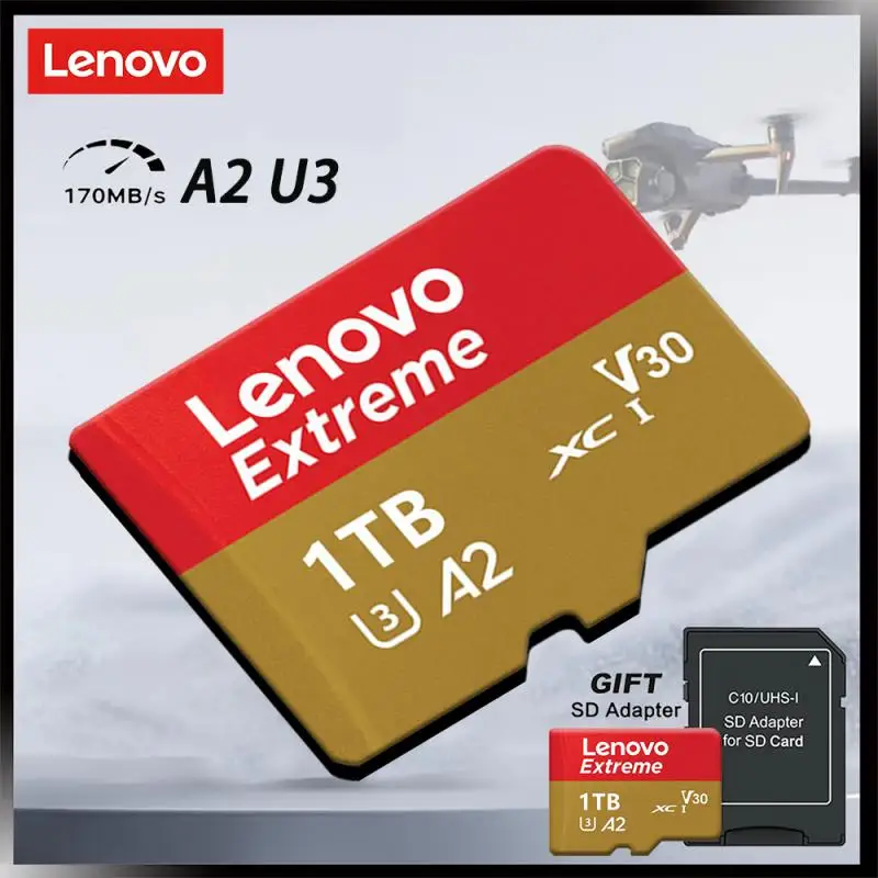 Карты памяти Lenovo 1 ТБ 512 ГБ SD-карта большой емкости 128 256 мини-TF-карта