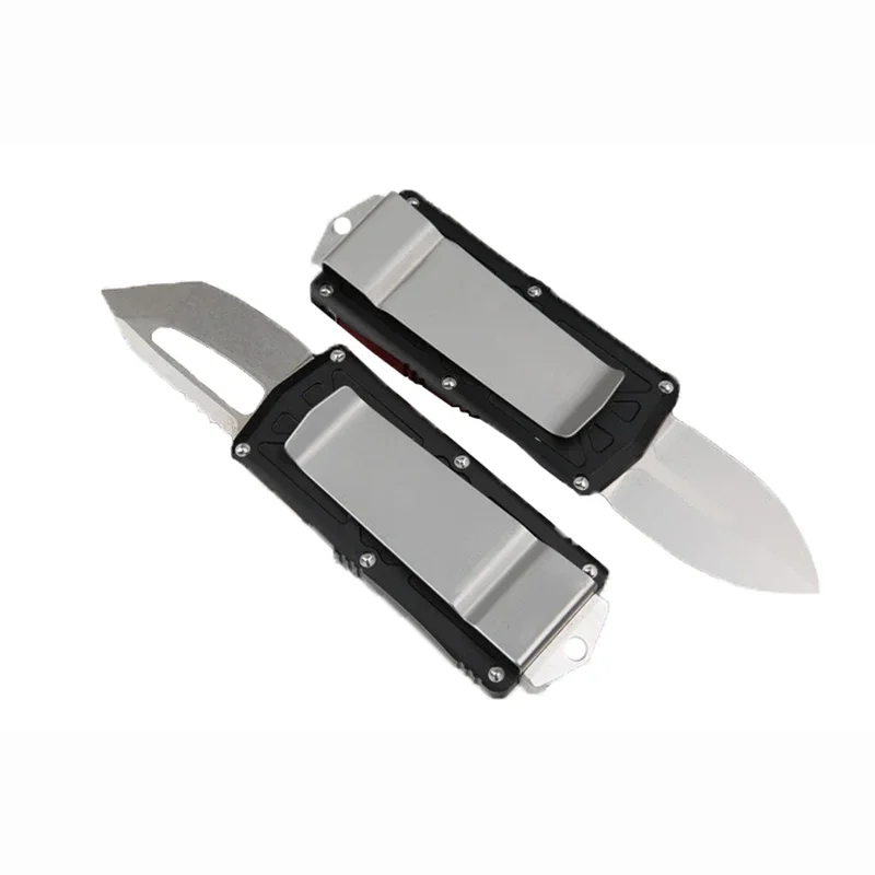 Мини-нож Bounty Hunter EXOCET двойного действия 5CR15MOV лезвие T6-6061 аль-ручка пончик