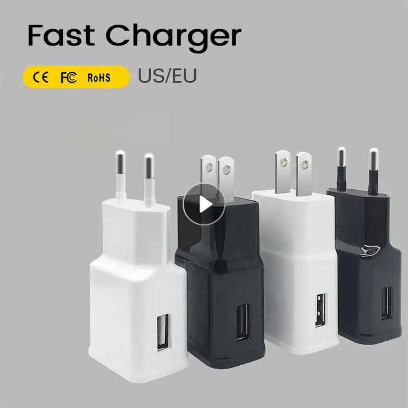 European EU Power Plug Adapter US Plugs Electrical Sockets Outlets USB Mobile Phone Charger Portable Travel Charging Head Plugs
