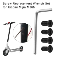 for xiaomi mijiam365 front fork tube electric scooter handlebar screws nut front tube screws wrench set base part