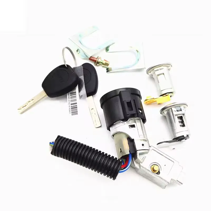 Комплект цилиндров замка с ключом для китайского GEELY PANDA GX2 автозапчасти