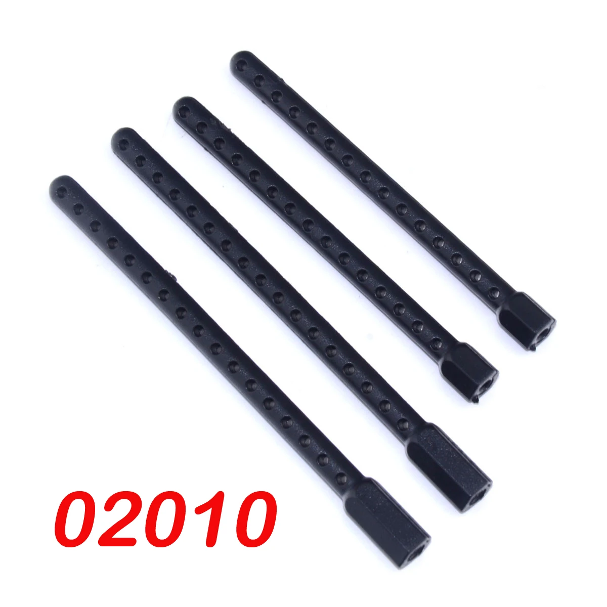 

02010 1/10 Scale Plastic Body Shell Cover Posts Column x4 RC Car Sonic HSP Parts