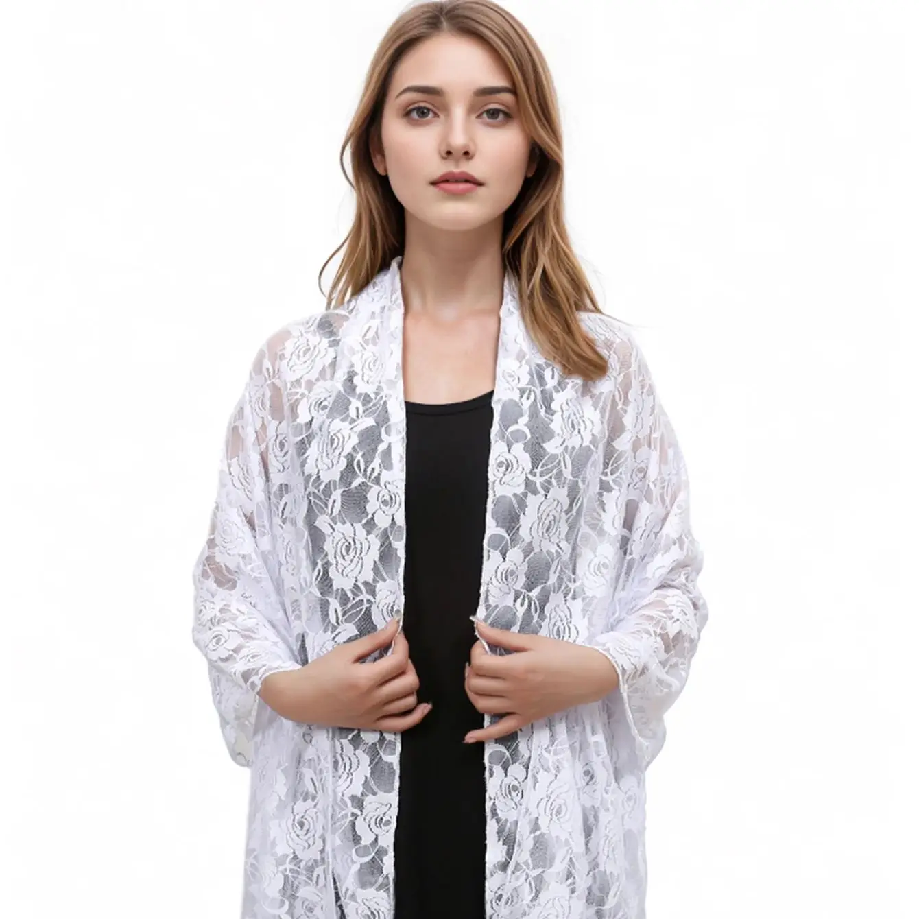 Новая вышитая католическая головная повязка женский платок Женская кружевная