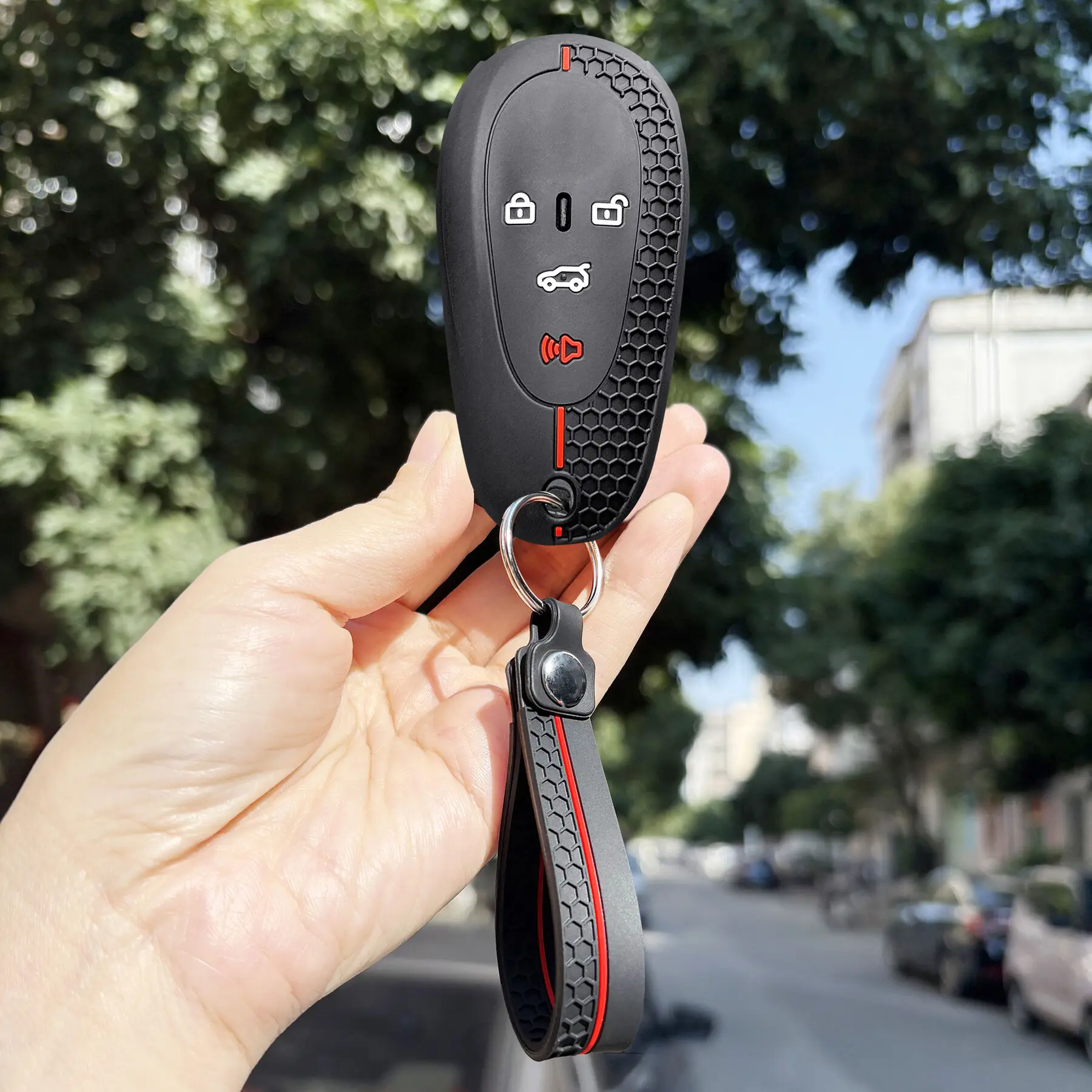 

Силиконовый Чехол Для Ключей MG Cyberster 2024: Прочный Автомобильный Аксессуар Для Пульта Дистанционного