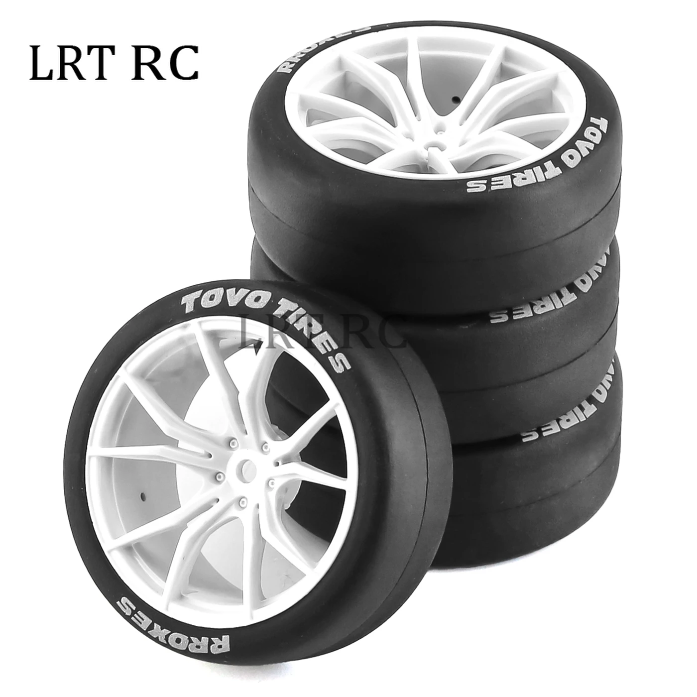 

4pcs 65mm Hard Drift Tire 1/10 RC Drift Car On Road Touring Racing Car Tyre Wheel for Tamiya TT01 TT02 XV01 PTG-2 Kyosho HPI HSP