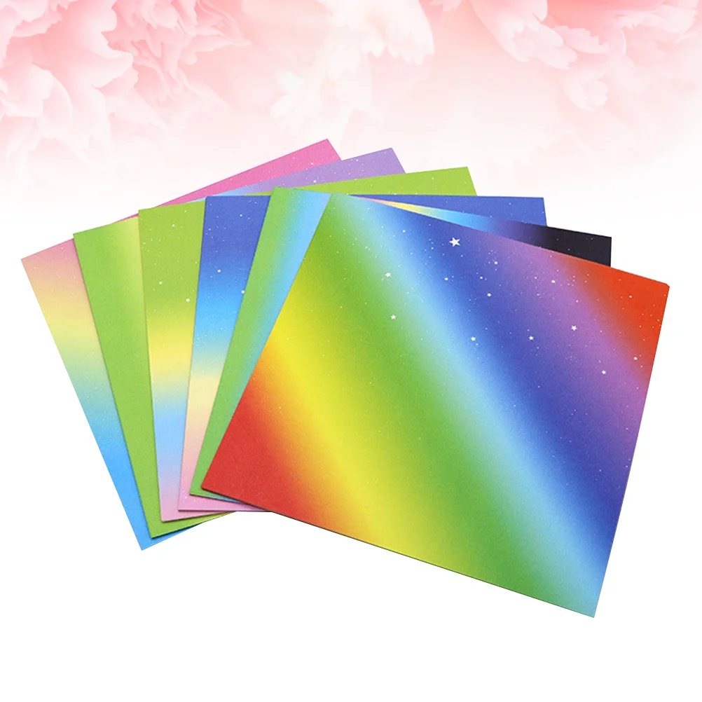 

174PCS Creative Double Sided Square Shape Square Papers Folding Papers Origami Papers for Craft DIY Home School