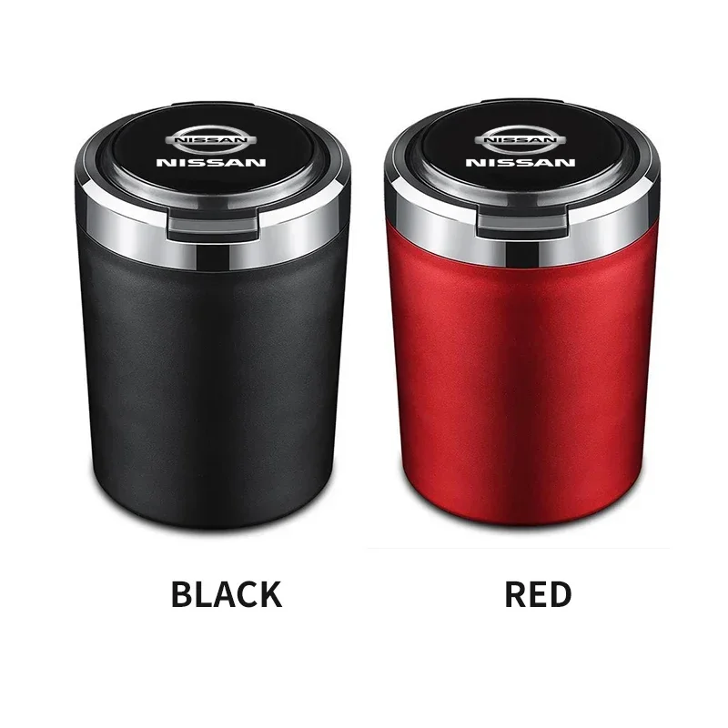 Автомобильная пепельница с крышкой устойчивая к запаху из нержавеющей стали