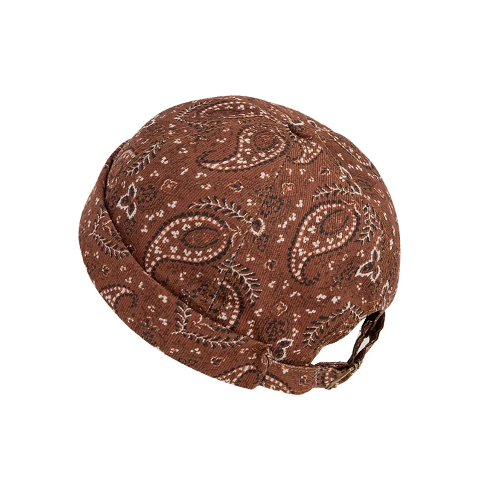 

Unisex Brimless Hat Retro Style Fashion Embroidery Leisure for Worker Docker