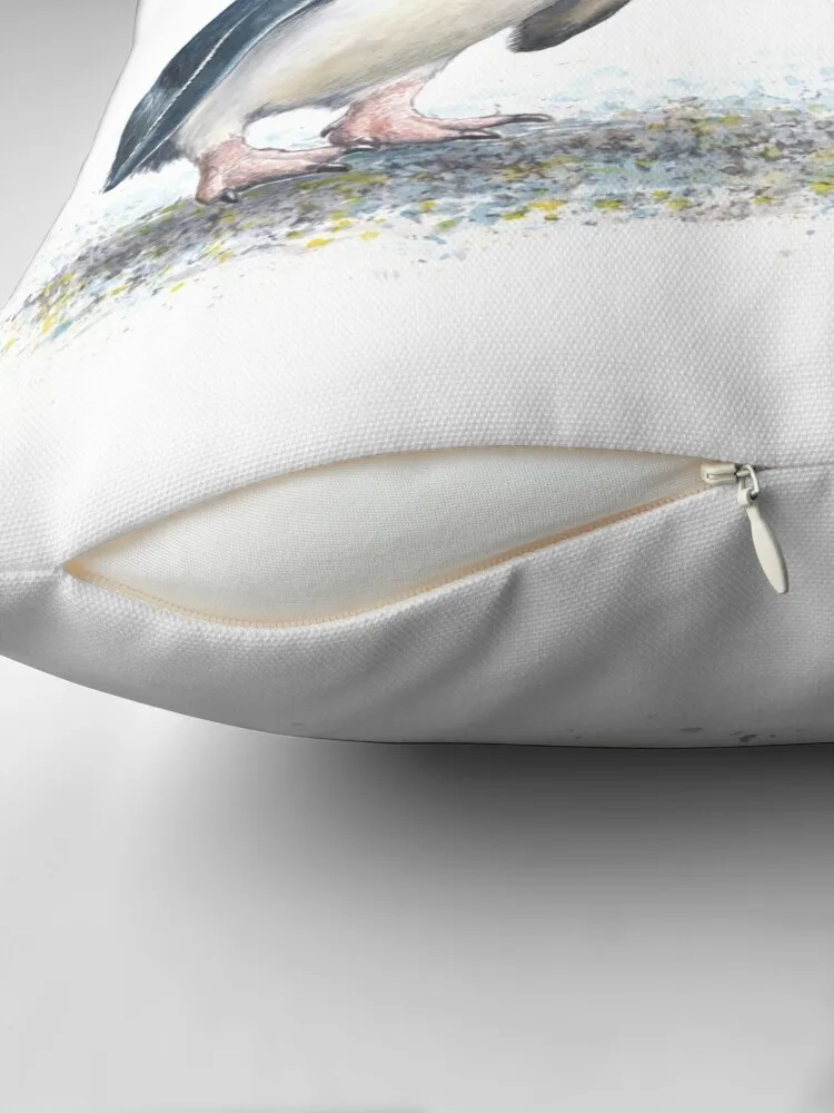 Сказочные рыболовные истории с пингвином-от Nadya neklioudoba декоративная подушка