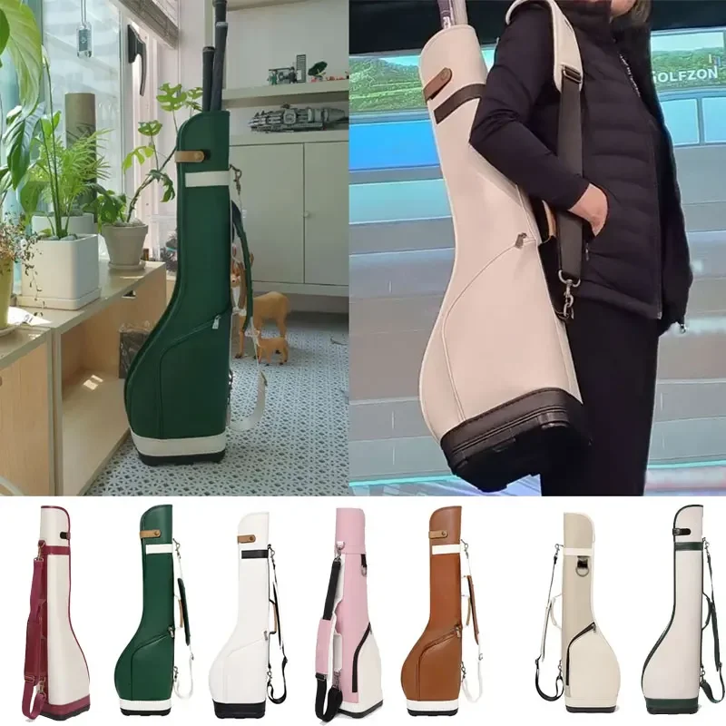 

Golf Gun Bag Portable Sunday Practice Bags Outdoor Sports Shoulder Halfbags