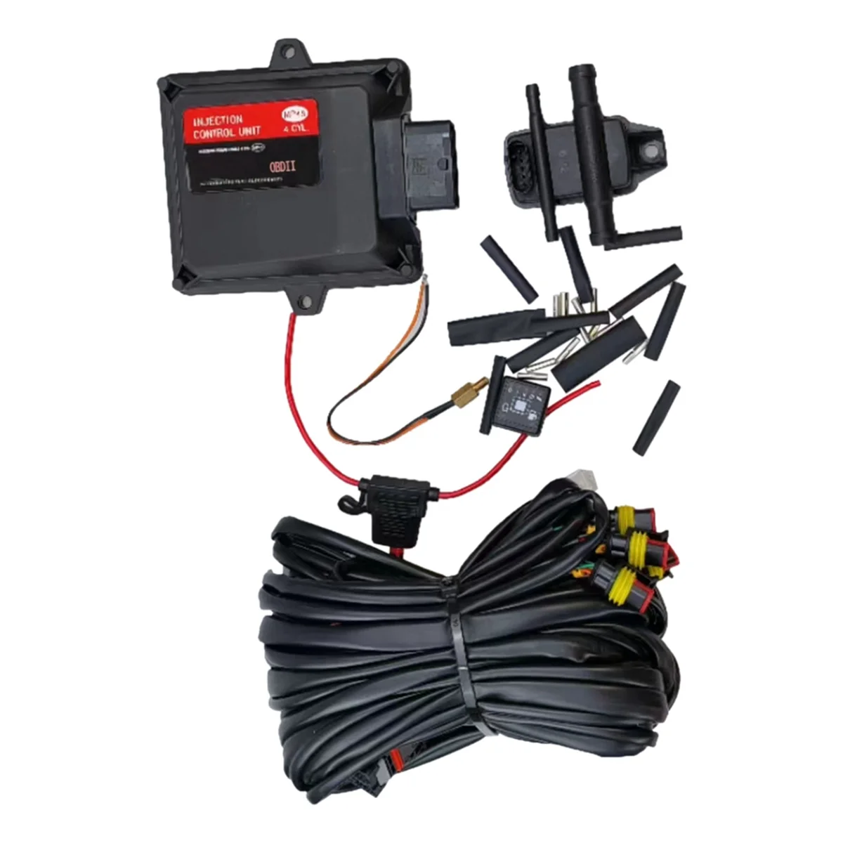 MP48 Gas ECU Kit 4-цилиндровый с OBD для RC LPG CNG Комплект переоборудования автомобилей GPL Oil