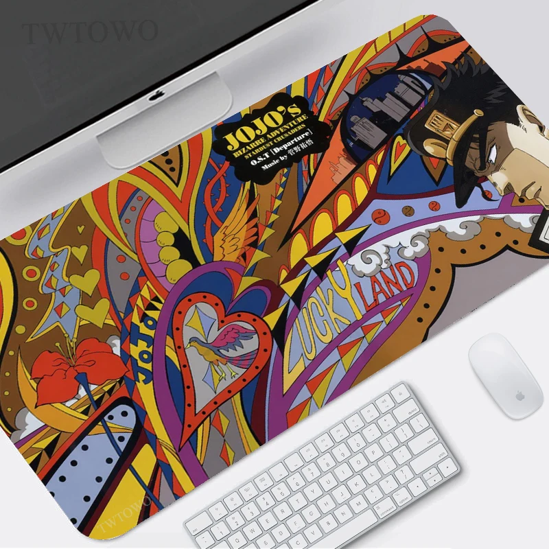 

Jojo's Bizarre Mouse Pad Gamer XL Custom Home HD Large Mousepad XXL MousePads Carpet Office Anti Slip Soft Computer Table Mat