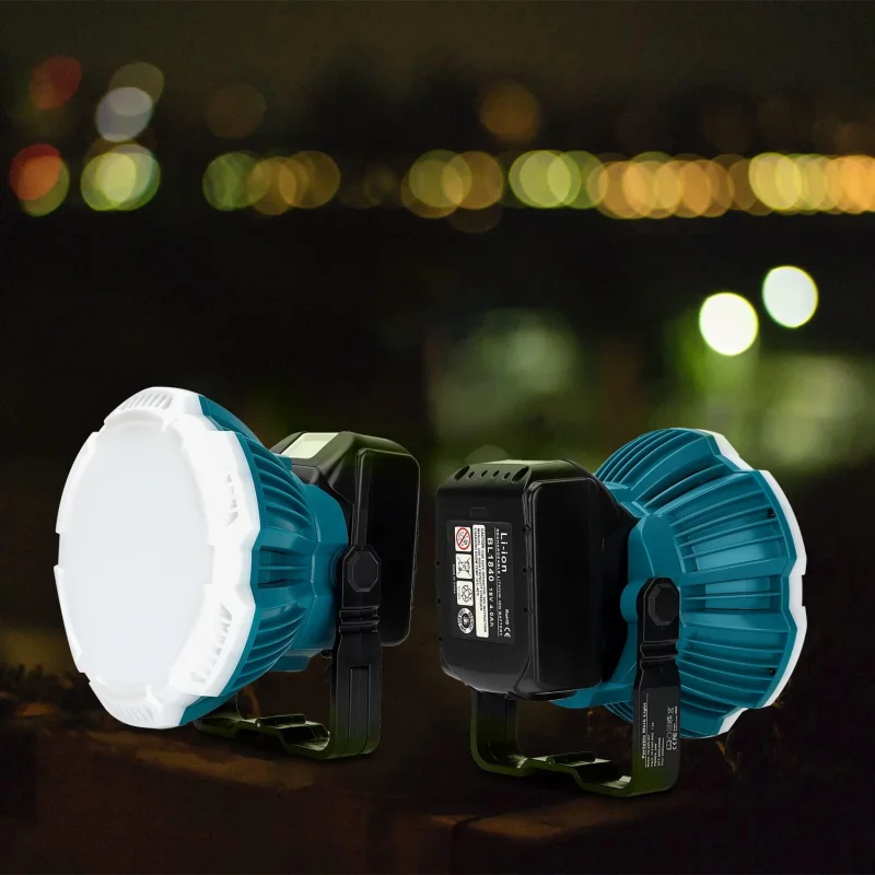 Портативная беспроводная лампа-вспышка 24 Вт 14 4 лм для Makita-20 в литий-ионный