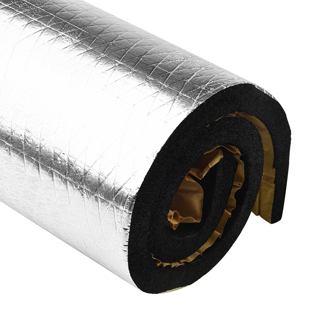 

Practical Foam Silver Insulation 100*50*2cm Car Vehicle fire resistant