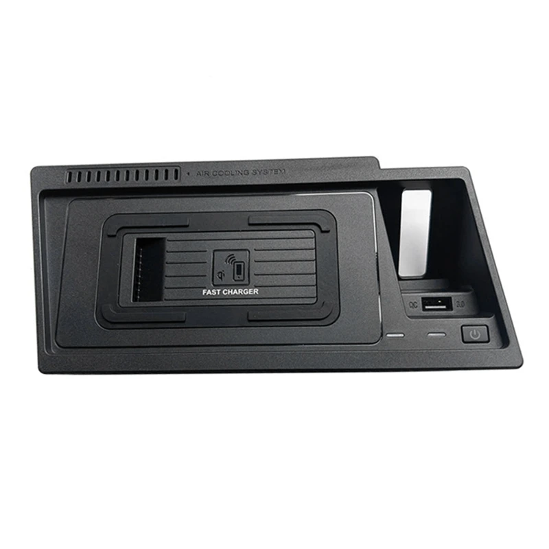 

15W Car QI Wireless Charging Phone Charger Wireless Mobile Charger Fast Charging Plate for Teramont 2021