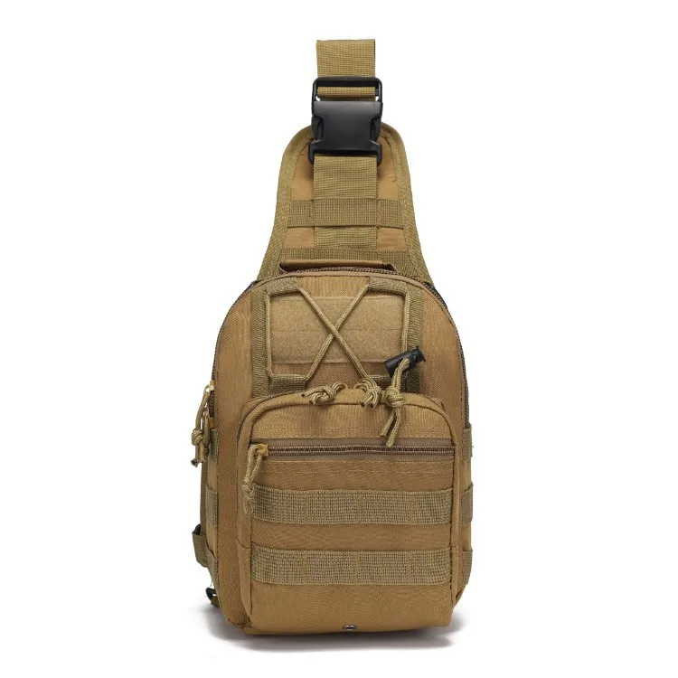 

Outdoor Hiking Backpack Sports Climbing Tactical Molle Shoulder Bag Camping Hunting Daypack Fishing Military Chest Sling Pack