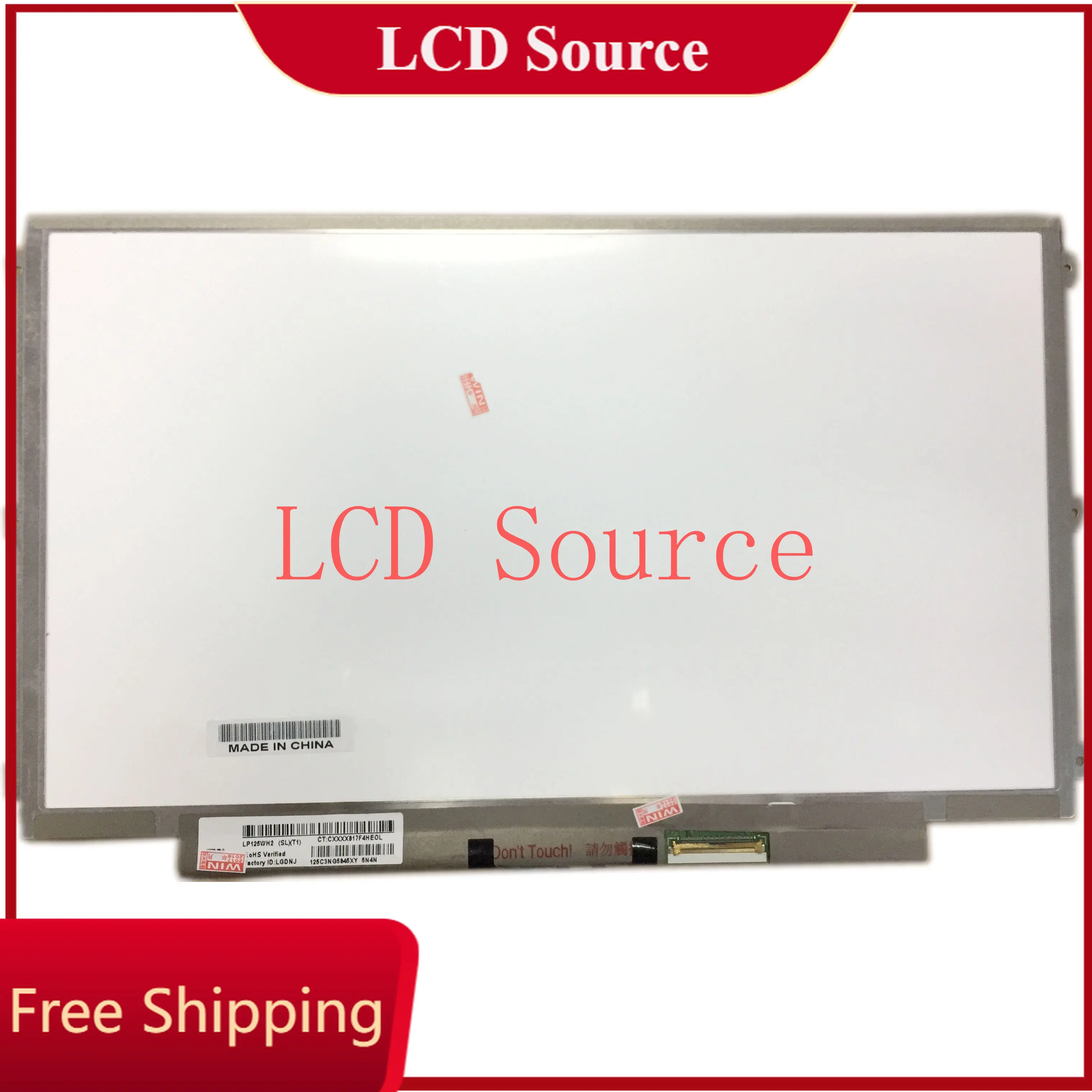 LP125WH2 SLT1 подходит для LP125WH2 SLB3 SLB1 SLT2 40 PIN IPS левый + правый 3 отверстия для винтов сенсорный ЖК-экран для ноутбука