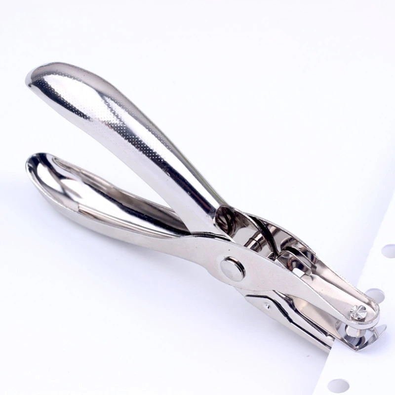 

1 Pc Metal 3/6mm Pore Diameter Punch Pliers Single Hole Puncher Hand Paper Scrapbooking Punches 1-8 Pages Paper Hole Puncher