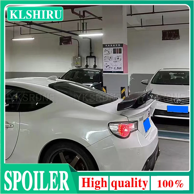

For Toyota GR86 ZN8 Subaru BRZ ZD8 GT86 High Quality Carbon Fiber FPR Primer Rear Trunk Lip Spoiler Wing 2013-2022