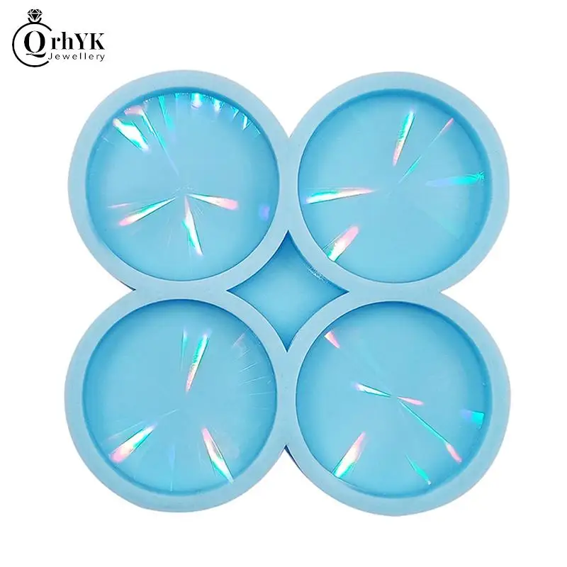 

DIY Geometry Crystal Epoxy Resin Mold Large Cube Rectangle Bookends Silicone Mold Home Desktop Decor