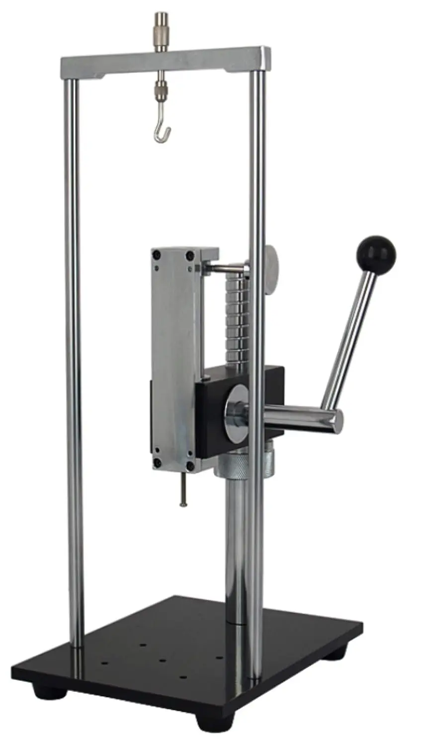 

Analog Series Force Gauge Tester Platform Manual Push Pull Force Gauge Test Stand Max load 500N