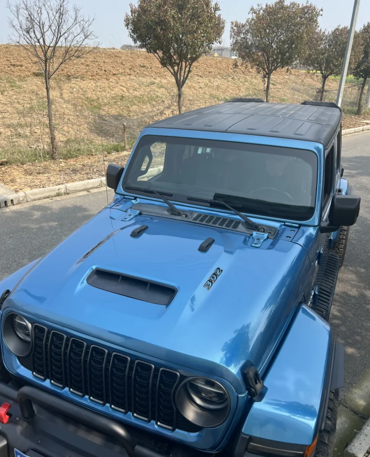 Высококачественные автозапчасти черный стальной капот двигателя 392 для Jeep Wrangler JL