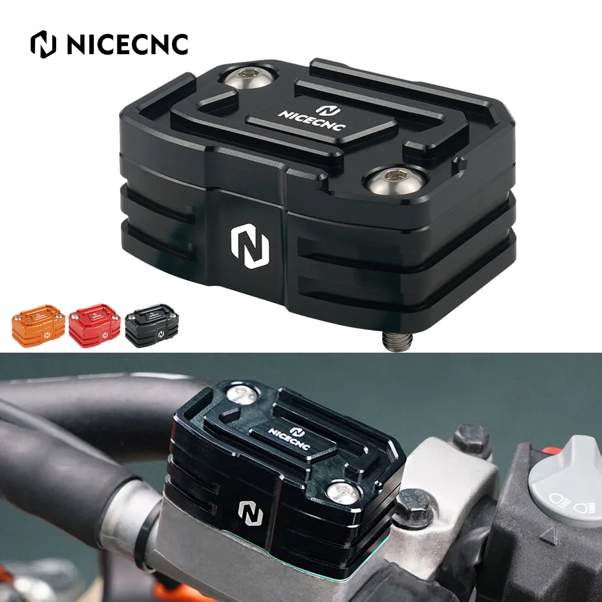 

NiceCNC For Husqvarna 250 300 350 400 450 501 TE FE TE300 2014-2016 TC FC 2014-2015 Clutch Reservoir Large Volume Cover Cap Plug
