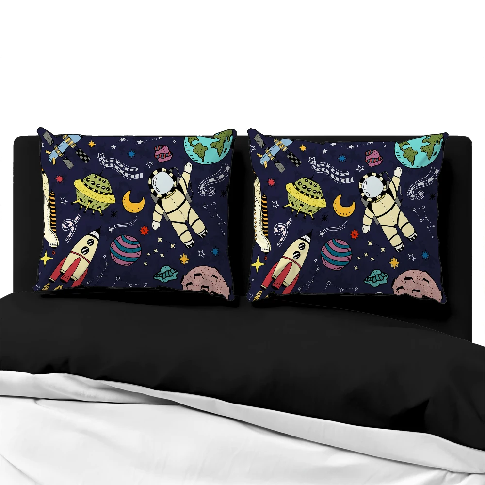 

Роскошный декоративный чехол для подушки, чехол для дивана, постельного белья, чехол для подушки, милые наволочки для детей, черный