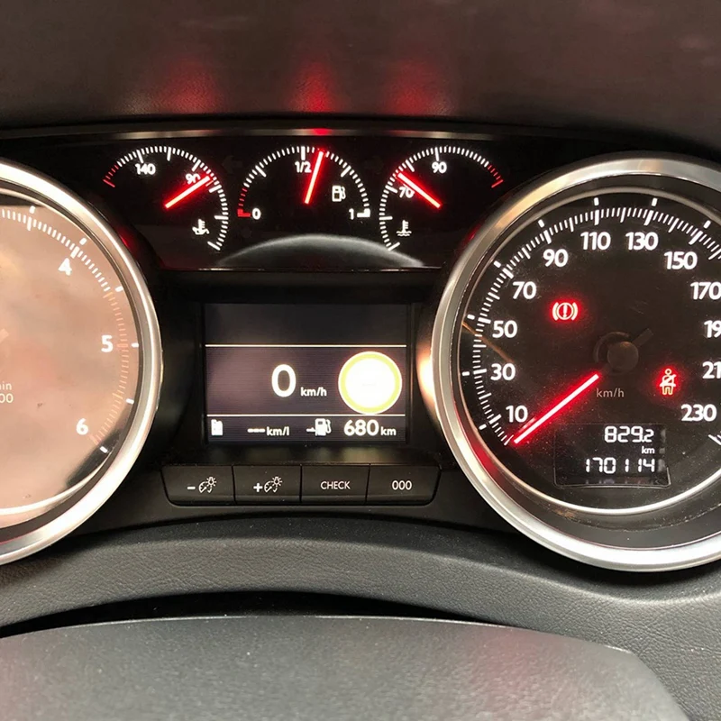 2X автомобильный комбинированный приборный матричный дисплей для Peugeot 508 508SW Citroen DS