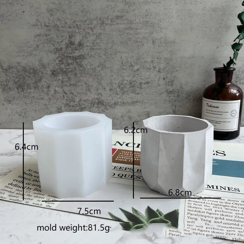 Силиконовая форма для эпоксидной смолы поднос хранения бетонных украшений литые